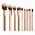 Rose Gold Makeup Brush Set